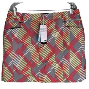 NVO Sport Gabriele Golf Skort 14 Gray New